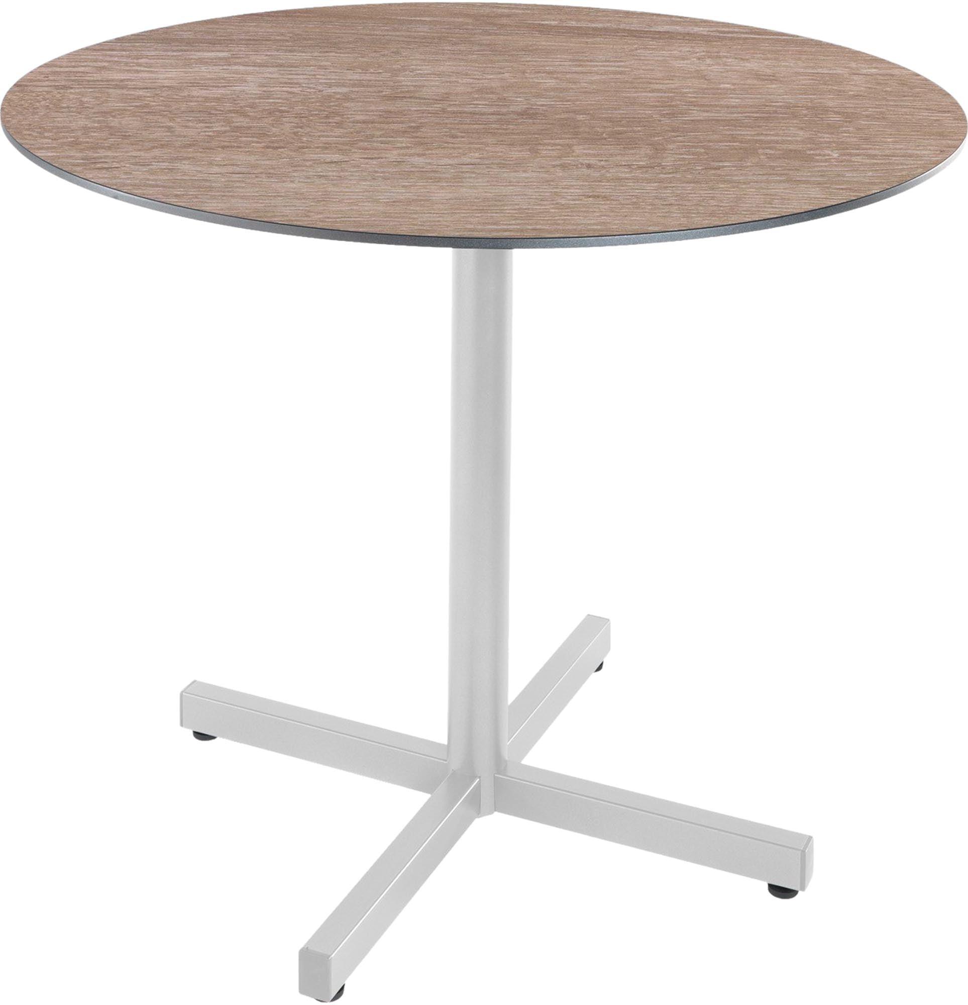 Eleganter, wetterfester Luzern Glasfaser-Gartentisch ø80, klappbar und ausziehbar, UV-beständig, langlebig, pflegeleicht – perfekt für Garten, Balkon oder Terrasse.