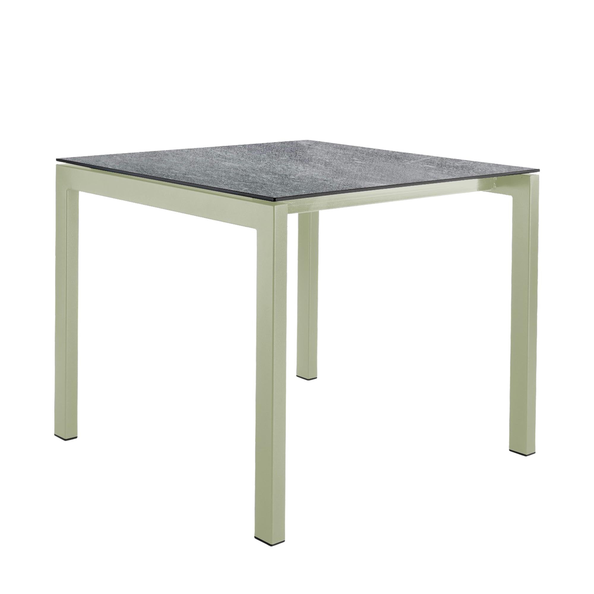Luzern Glasfaser-Gartentisch Decor 90x90 in Beton präsentiert im Onlineshop von KAQTU Design AG. Gartentisch ist von Schaffner