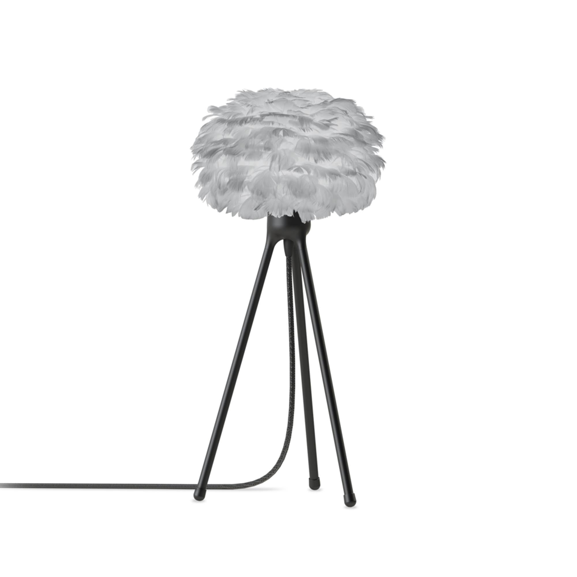 Eos Micro: Handgefertigter Lampenschirm aus Gänsefedern, der eine einladende Atmosphäre schafft. Ideal für individuelle Lichtgestaltung.