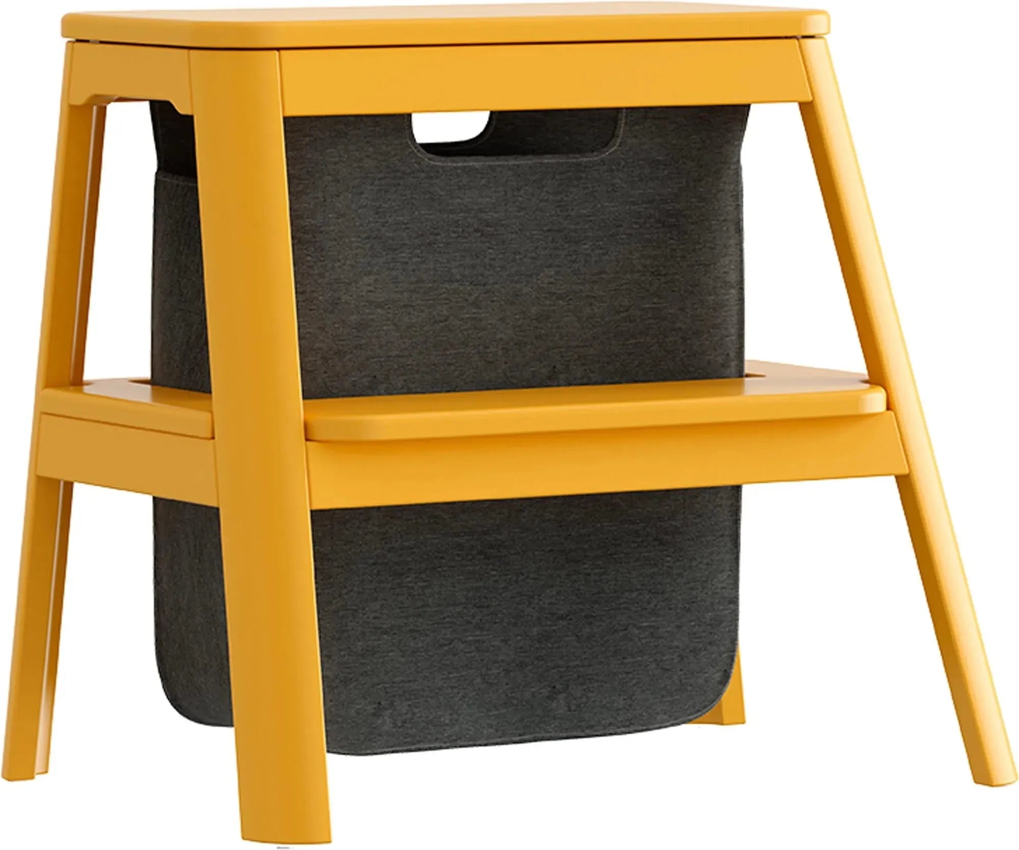 Vielseitiger Umage Tritthocker mit integriertem Stauraum.