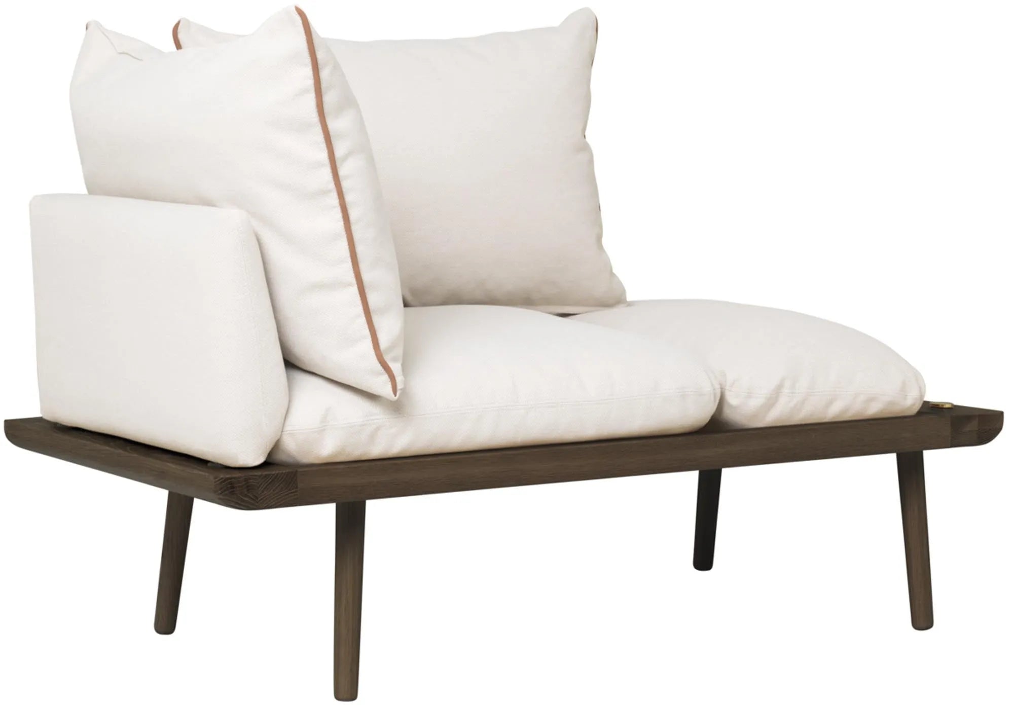 Umage Lounge Around: Elegantes 1.5-Sitzer Sofa für modernes Wohnen.