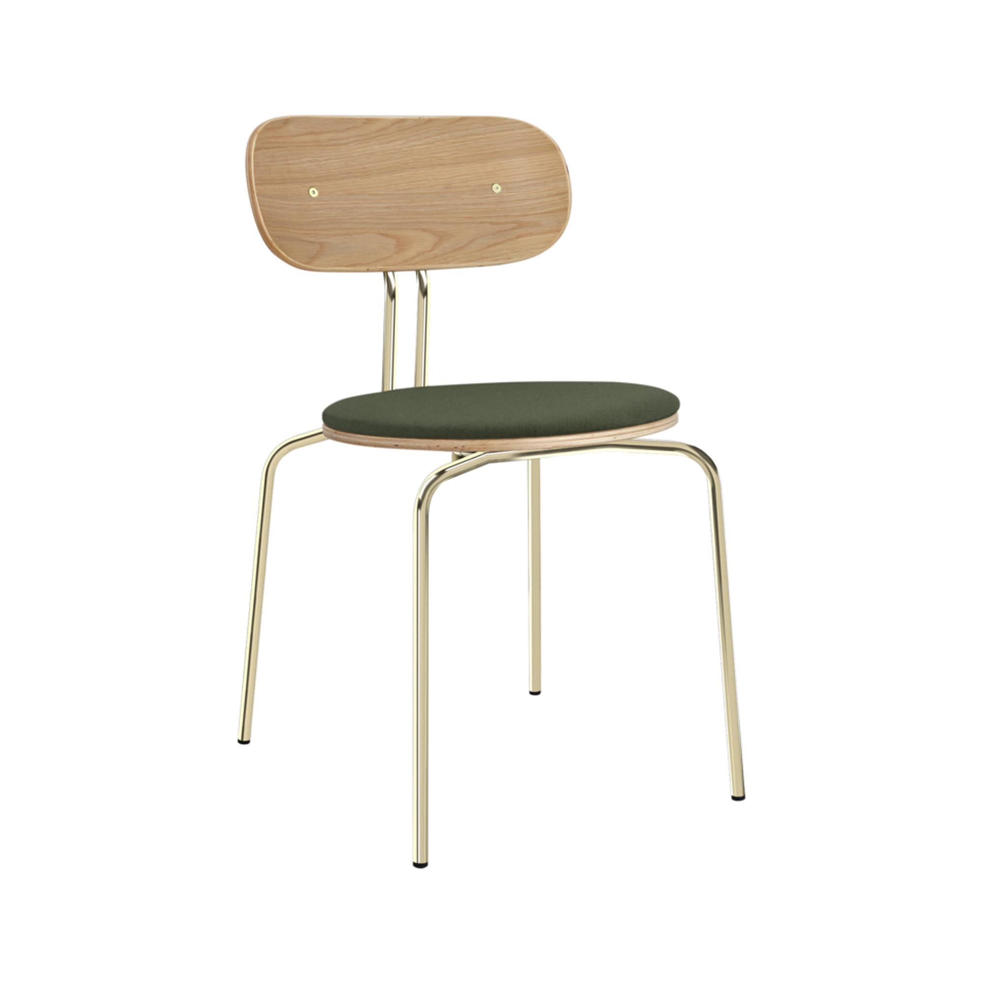 Curious Stuhl von Umage: Modernes Design trifft auf bequeme Polsterung.