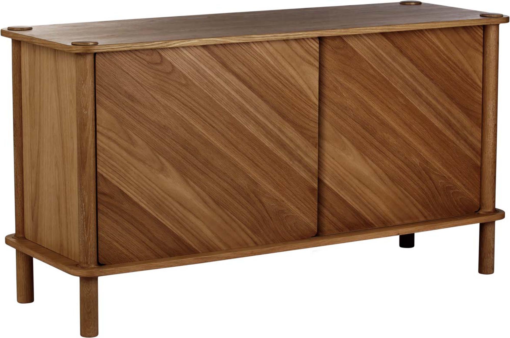 Italic Sideboard mit 2 Holztüren in Eiche präsentiert im Onlineshop von KAQTU Design AG. Sideboard ist von Umage