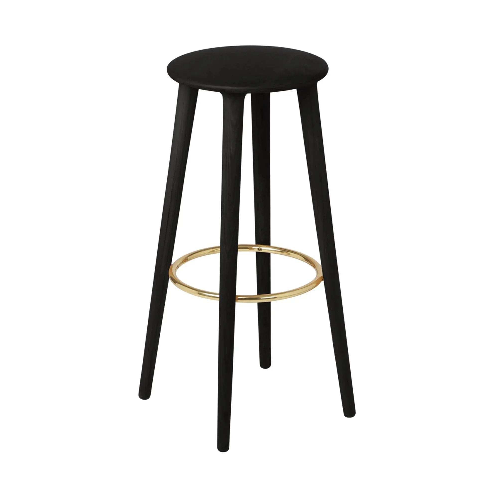 The Socialite bar stool in Eiche Schwarz präsentiert im Onlineshop von KAQTU Design AG. Barhocker ist von Umage