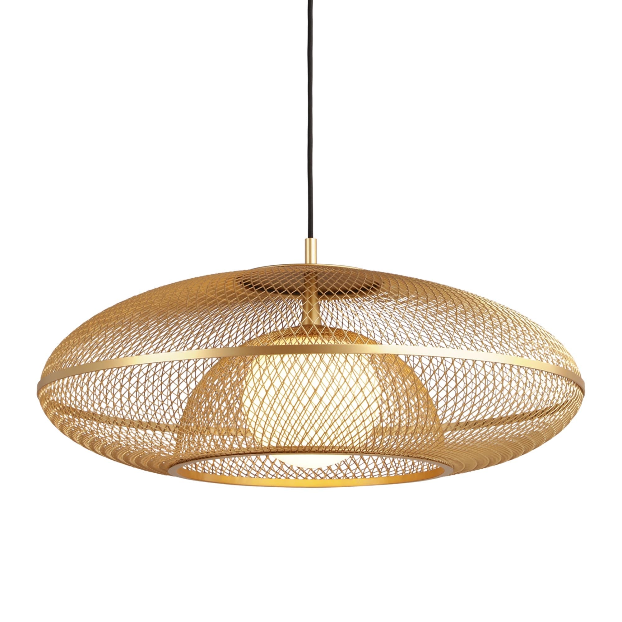 Stilvoller Umage Faraday Lampenschirm aus edlem Opalglas.