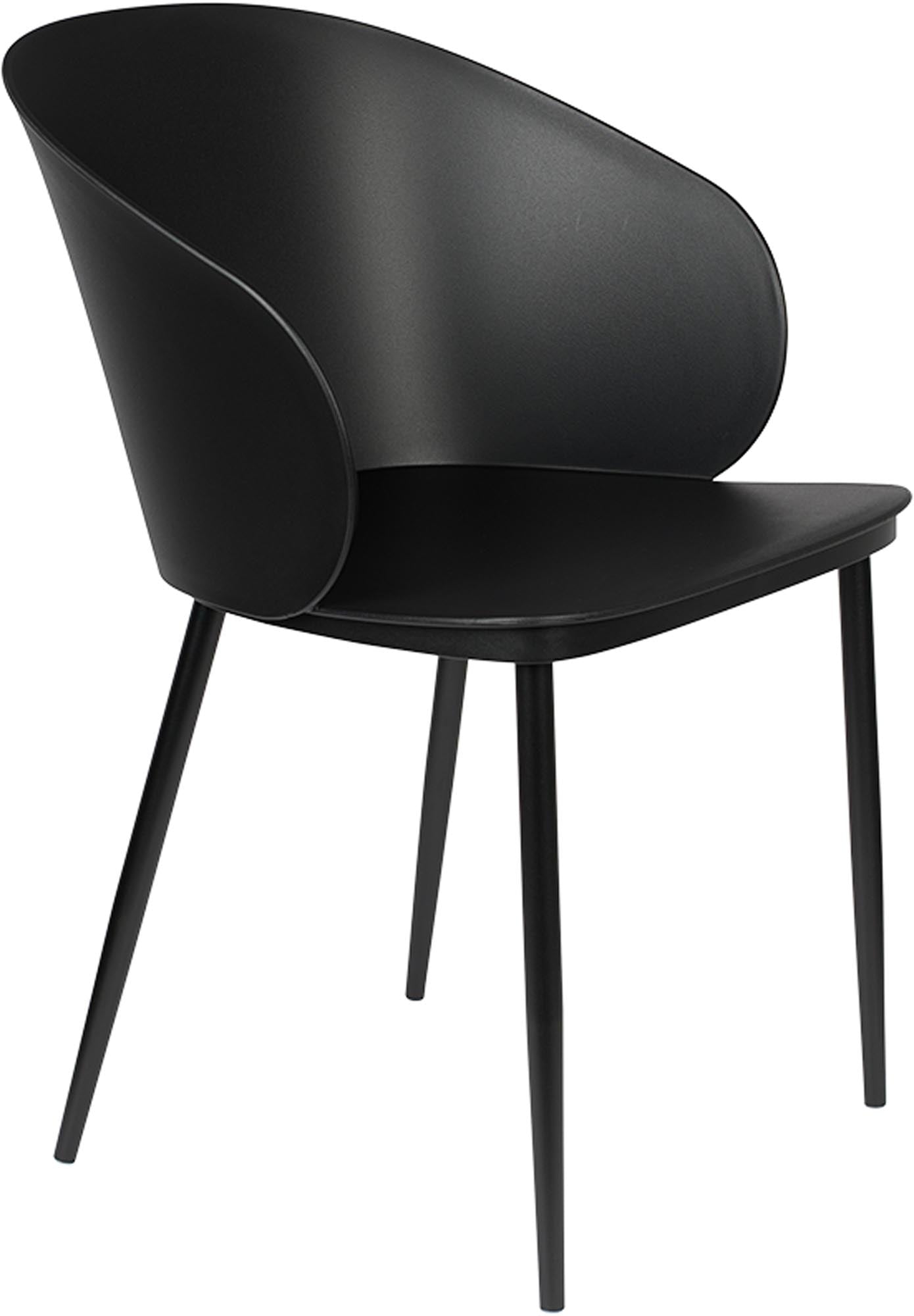 Stuhl GIGI von White Label Living: Stilvoller Komfort für Esszimmer, Wohnzimmer und Büro. Wählen Sie aus verschiedenen Farben und genießen Sie hochwertige Verarbeitung.