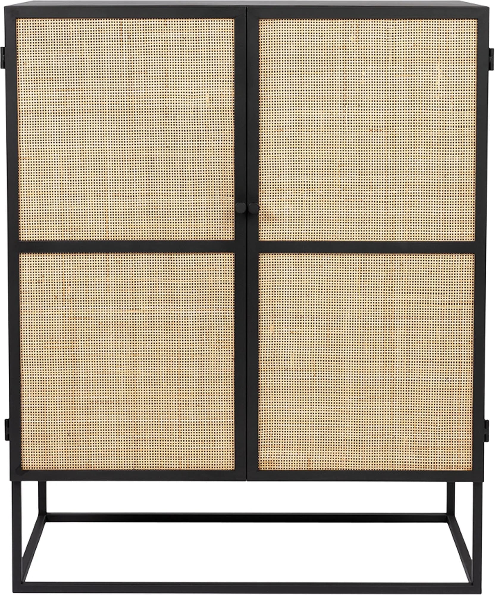 Stilvolles, minimalistisches Cabinet mit 2 Türen, ideal für ordentliche Aufbewahrung. Hochwertig, langlebig, 80x38x100cm.