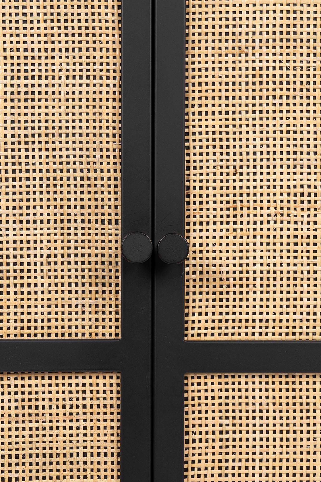 Elegantes 2-türiges Guuji Cabinet von White Label Living.