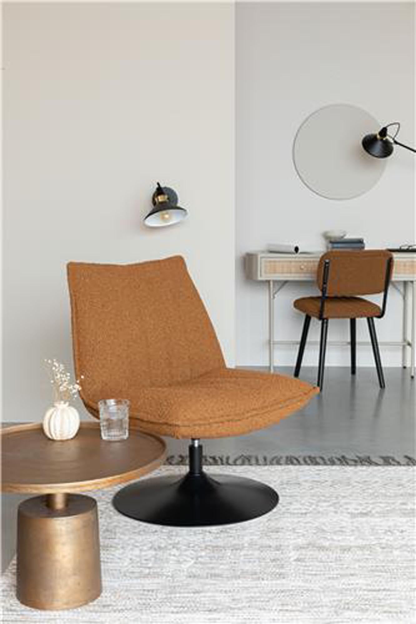 Der stilvolle Loungesessel JAX von White Label Living vereint Komfort und modernes Design für Ihr Zuhause.
