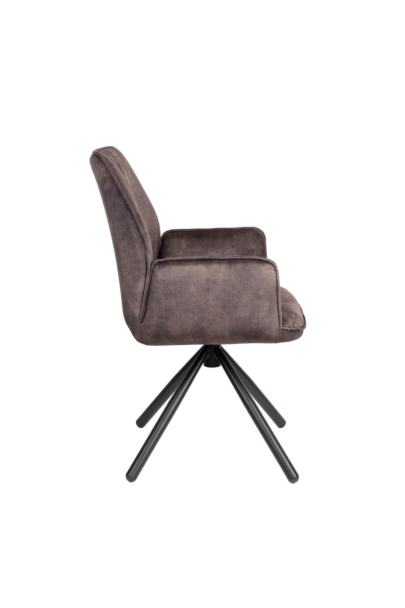 Stylischer Armlehnstuhl Jamie von White Label Living: Komfortable Ergonomie, langlebige Materialien und moderne Farben für jedes Wohnambiente.