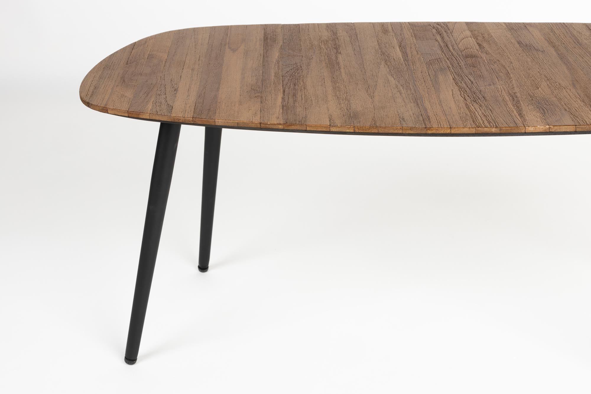 Moderner Couchtisch Gualdo von White Label Living, stilvolles Design, hochwertige Materialien, ideal für zeitgemässe Wohnräume.