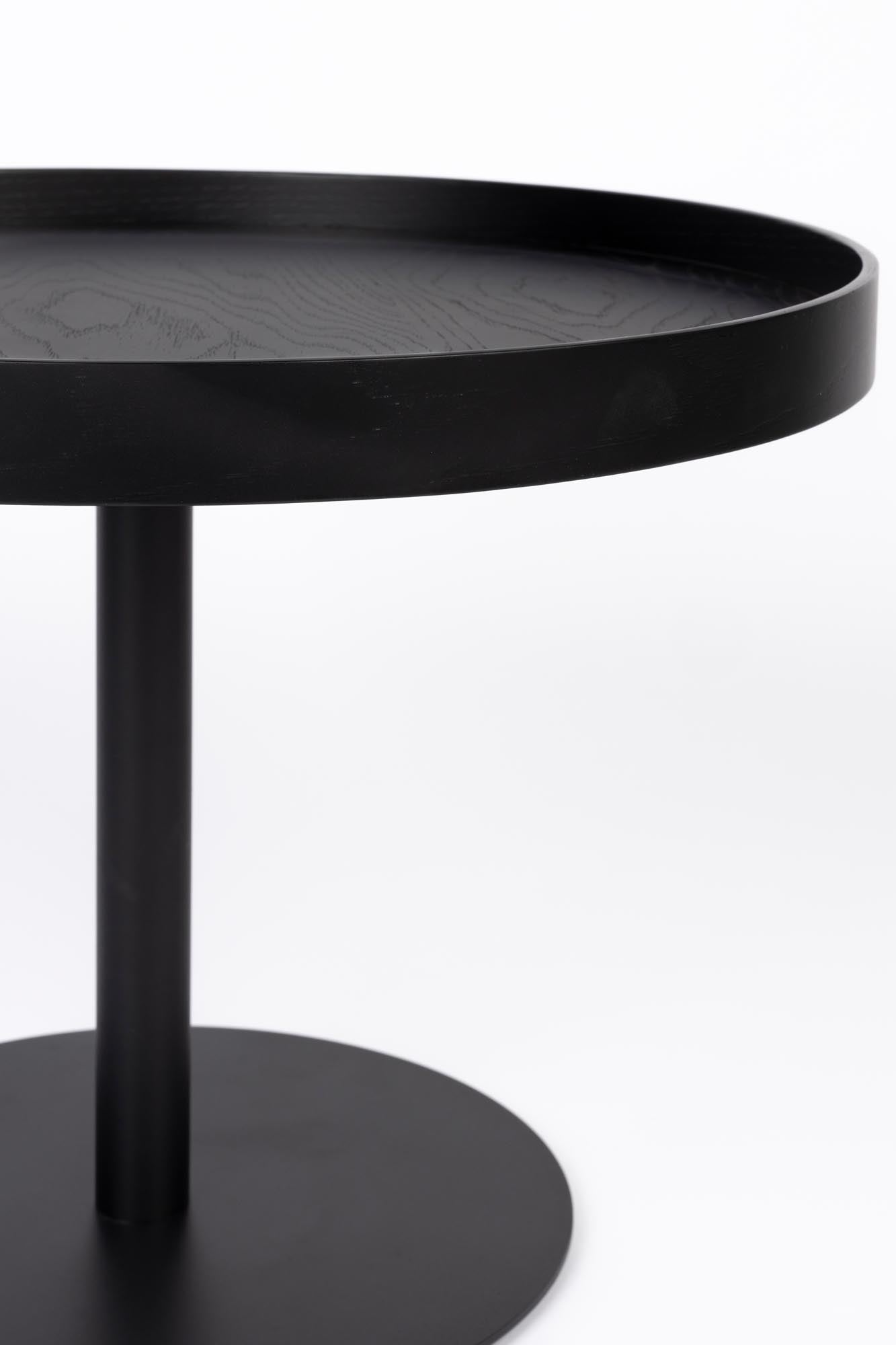Eleganter Beistelltisch Yuri M in Weiß von White Label Living.