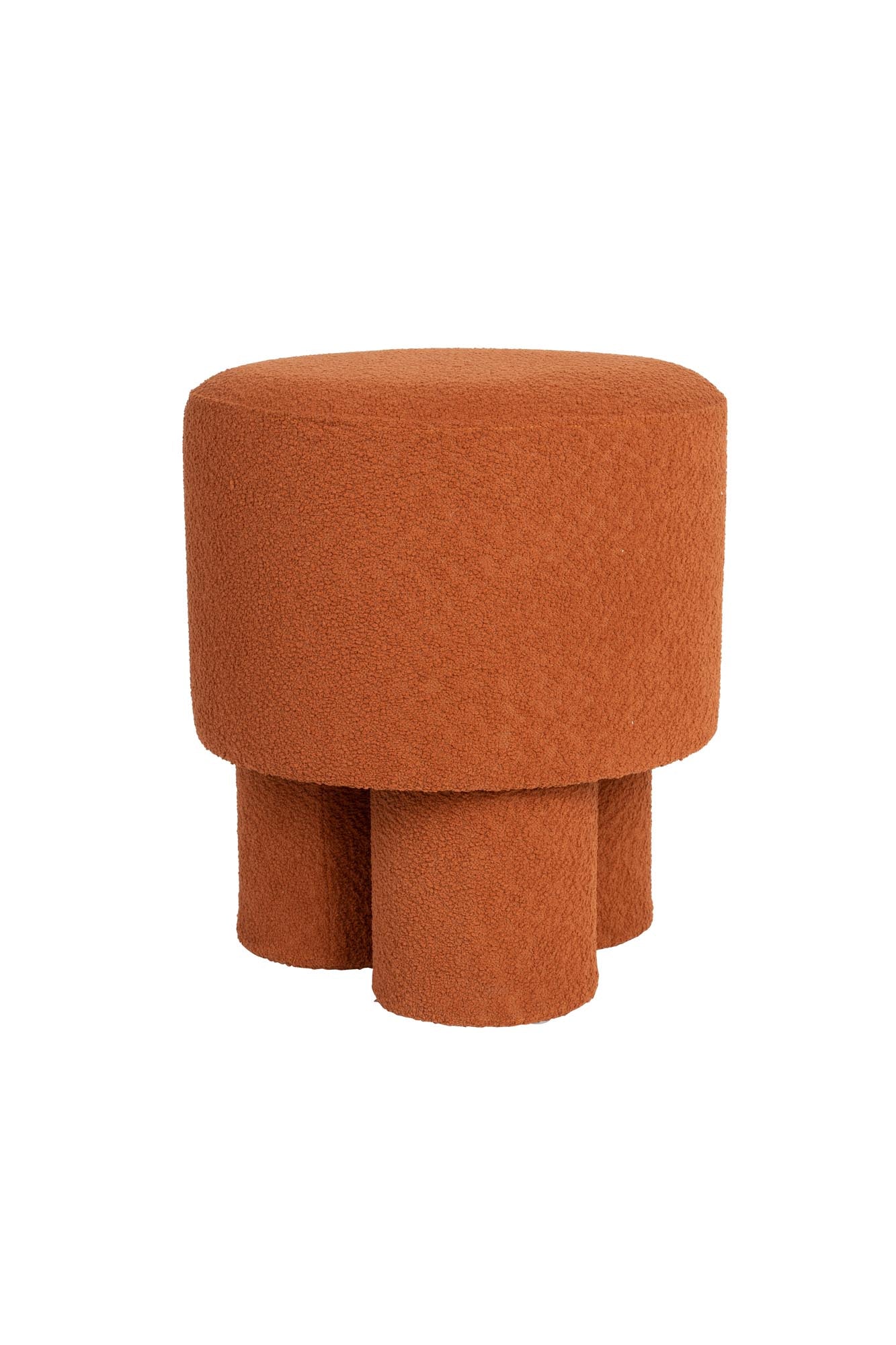 Der Hocker Marcos von White Label Living vereint elegantes Design und vielseitige Funktionalität für Ihr Zuhause.
