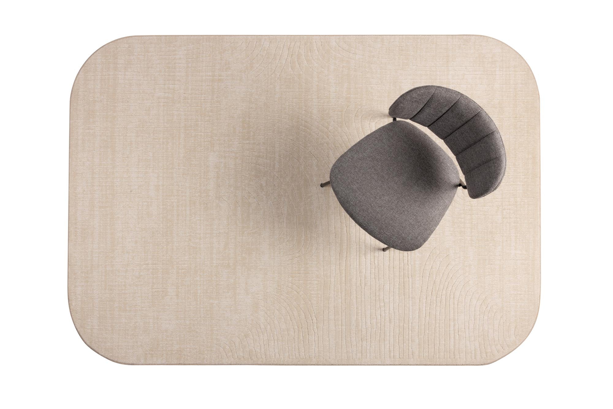 Moderner Teppich Lignes 160x230 von White Label Living für Ihr Zuhause.