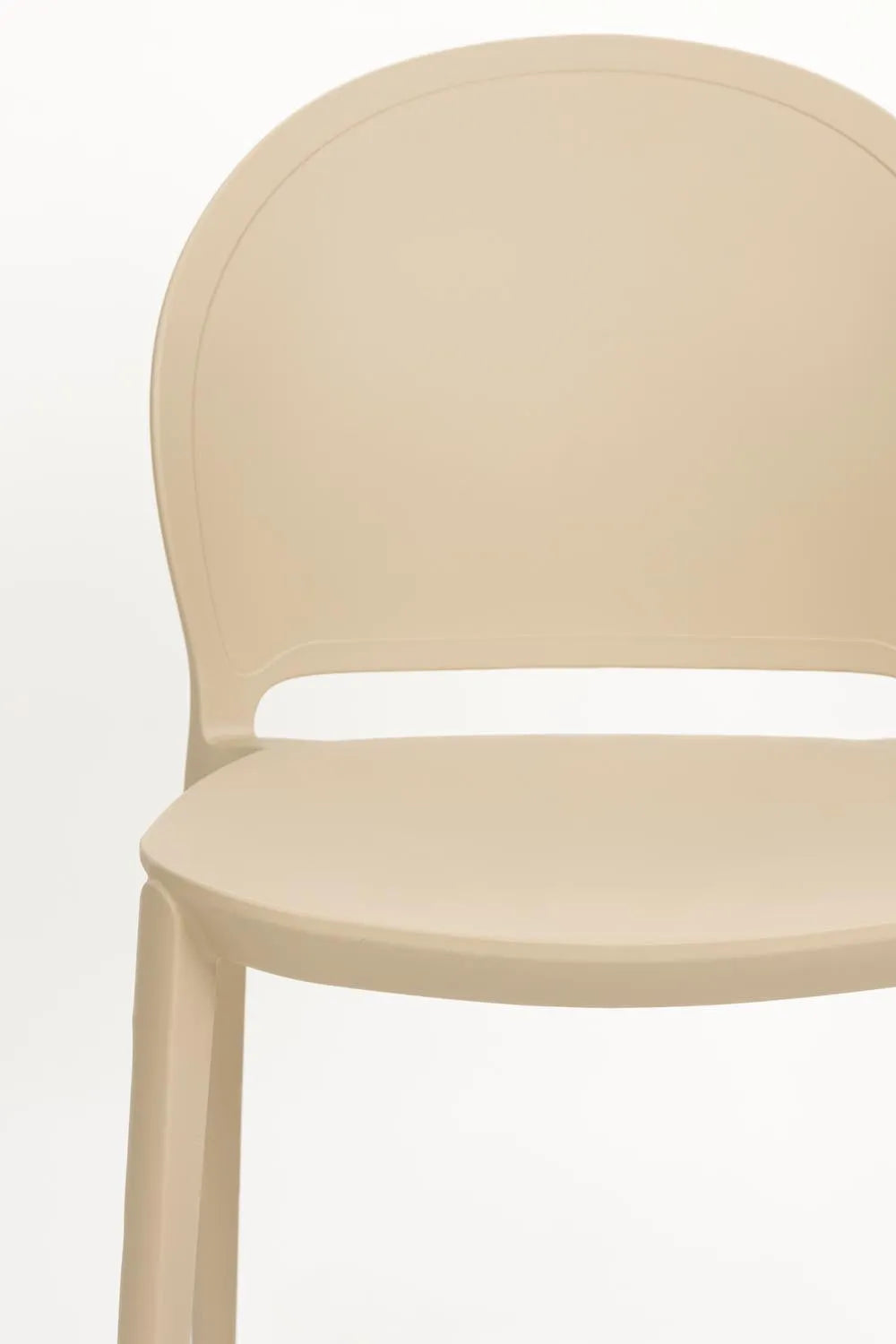 Outdoor-Stuhl Sjoerd Beige in Beige präsentiert im Onlineshop von KAQTU Design AG. Stuhl ist von White Label Living