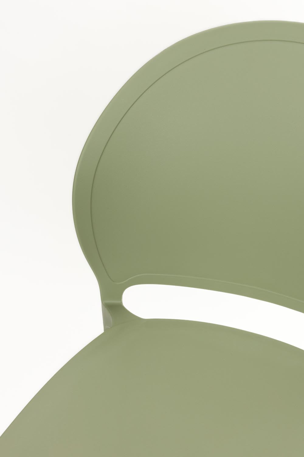 Outdoor-Stuhl Sjoerd Grün in Green präsentiert im Onlineshop von KAQTU Design AG. Stuhl ist von White Label Living