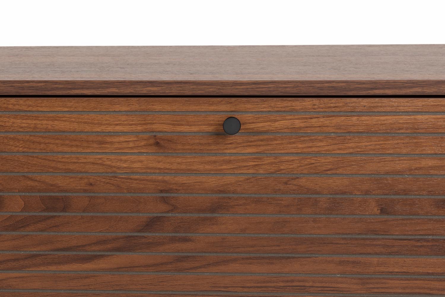 Sideboard Streifen niedrig in Brown präsentiert im Onlineshop von KAQTU Design AG. Sideboard ist von White Label Living