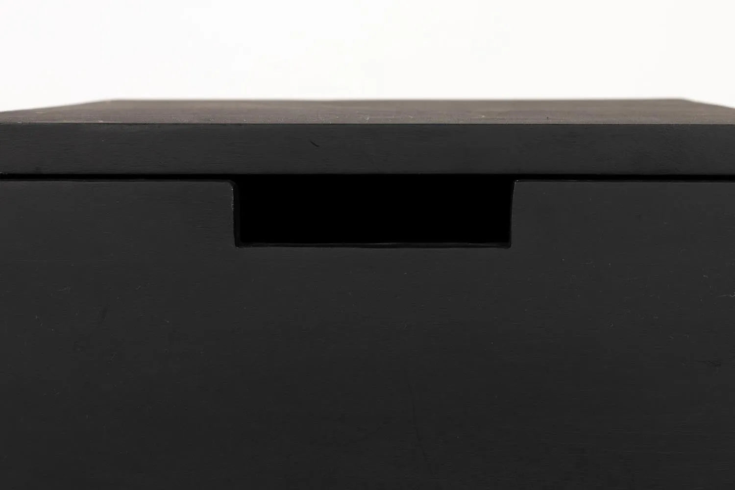 Parcq Beistelltisch/Nachttisch Schwarz in Black präsentiert im Onlineshop von KAQTU Design AG. Beistelltisch ist von White Label Living