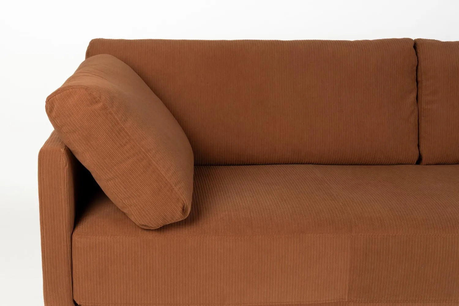 Norah Schlafsofa Braun in Brown präsentiert im Onlineshop von KAQTU Design AG. Tagesbett ist von White Label Living