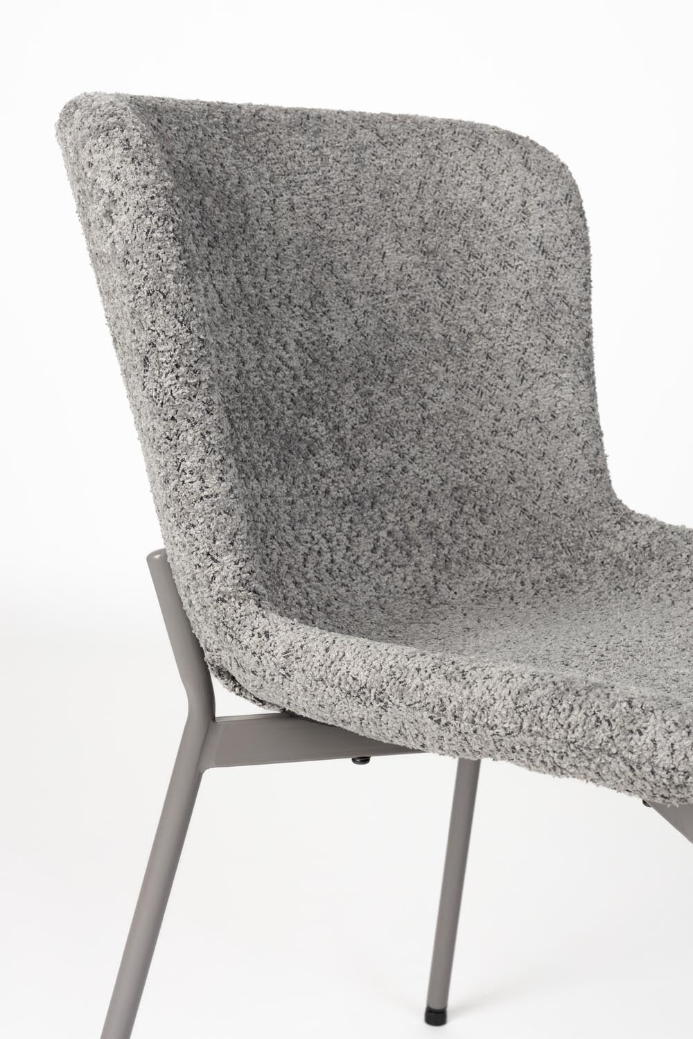 Marion Stuhl Off Grey in Grey präsentiert im Onlineshop von KAQTU Design AG. Stuhl ist von White Label Living