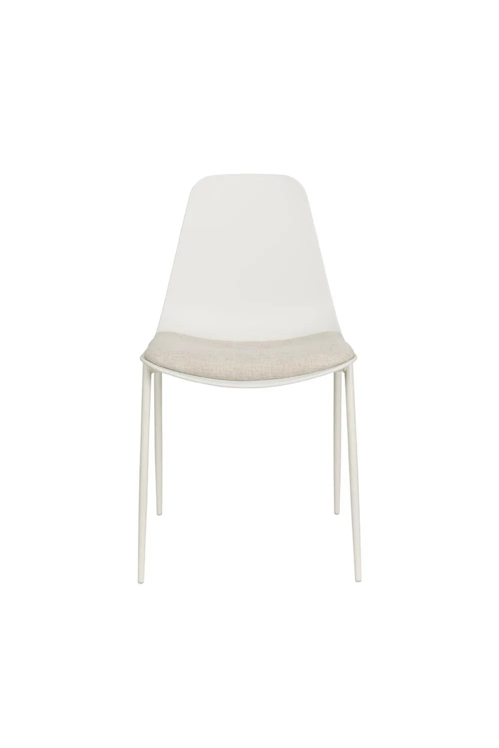 Stuhl Jeffrey White in White präsentiert im Onlineshop von KAQTU Design AG. Stuhl ist von White Label Living