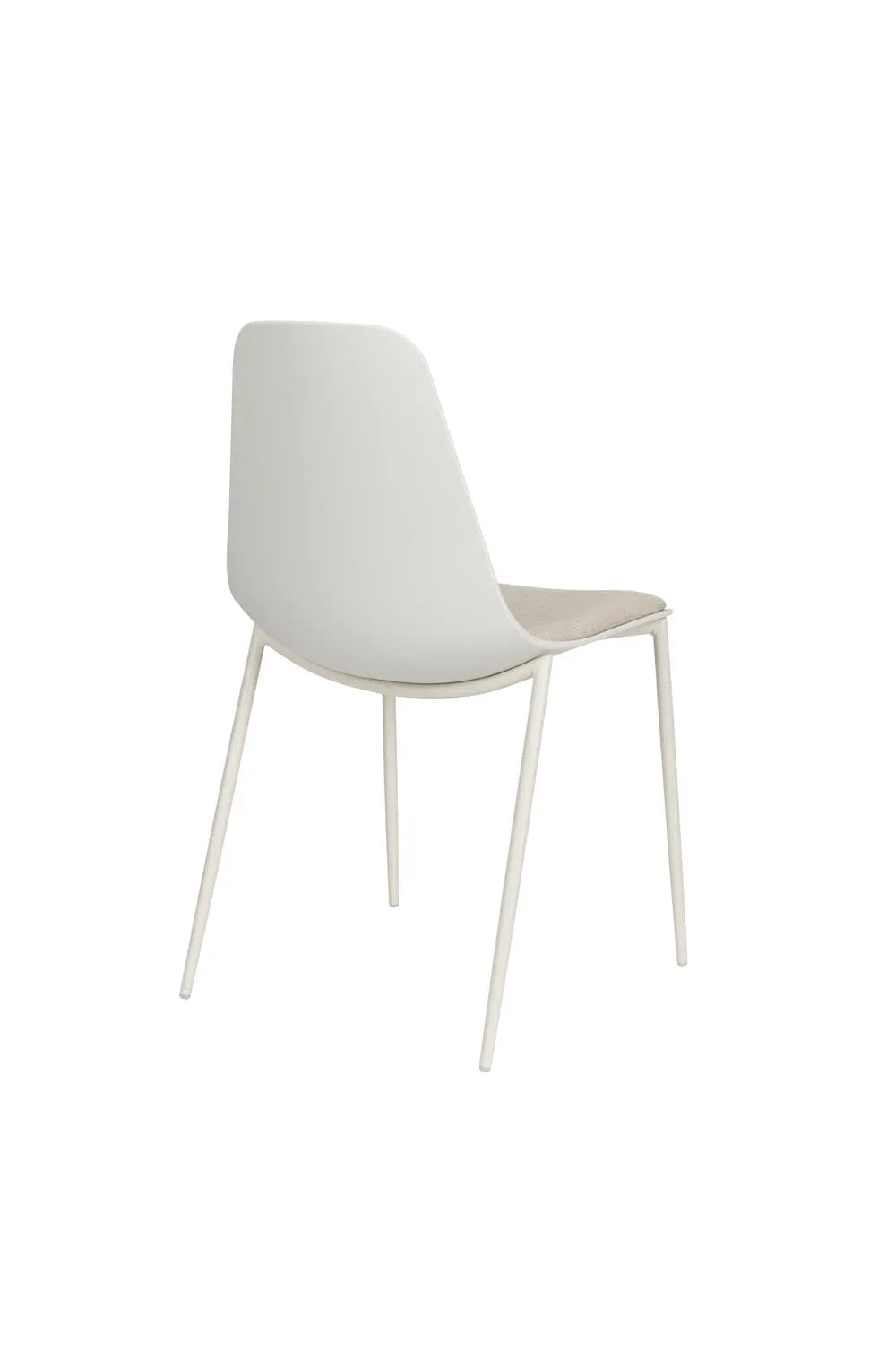 Stuhl Jeffrey White in White präsentiert im Onlineshop von KAQTU Design AG. Stuhl ist von White Label Living