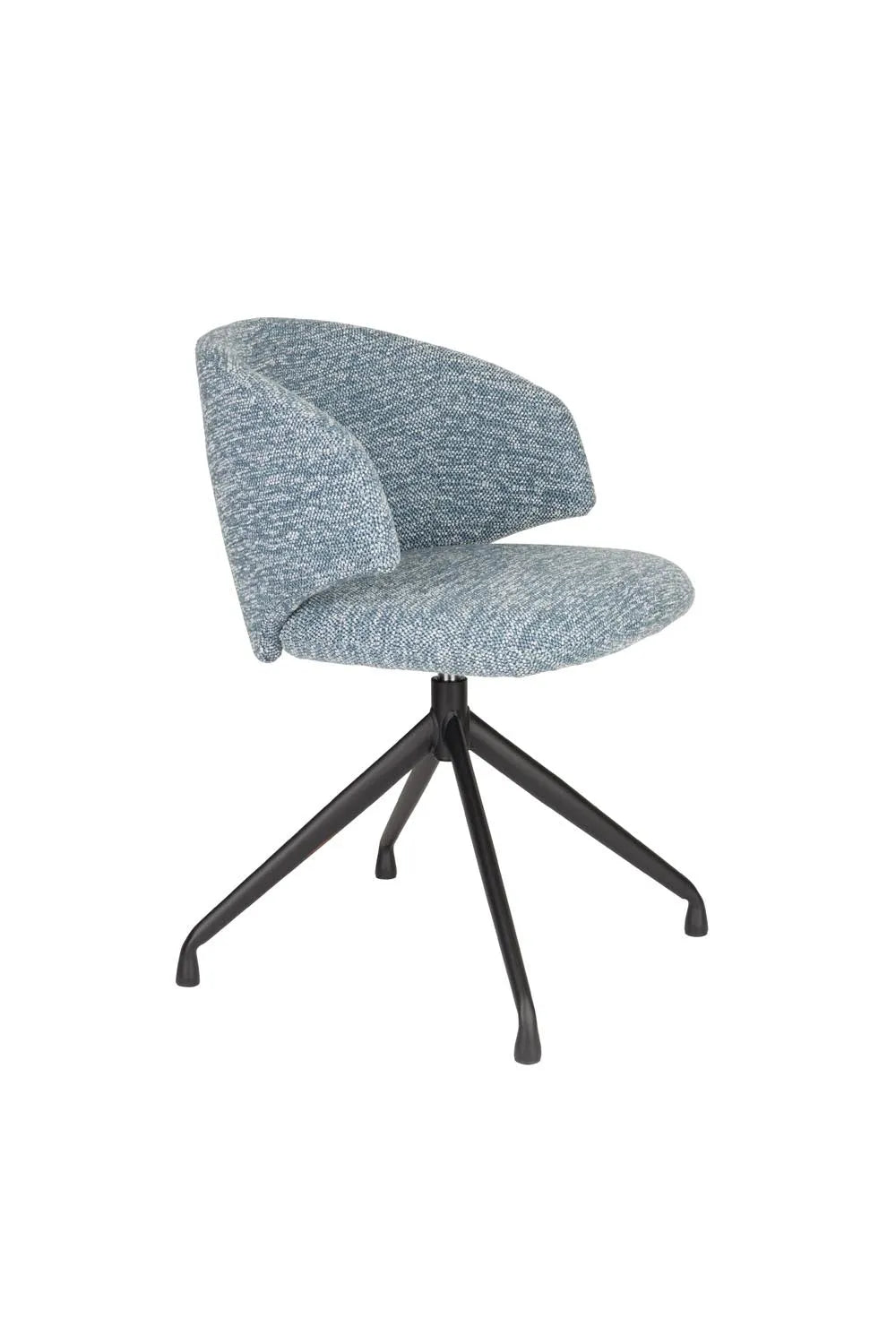 Stuhl Balado Blau in Blue präsentiert im Onlineshop von KAQTU Design AG. Schalenstuhl ist von White Label Living