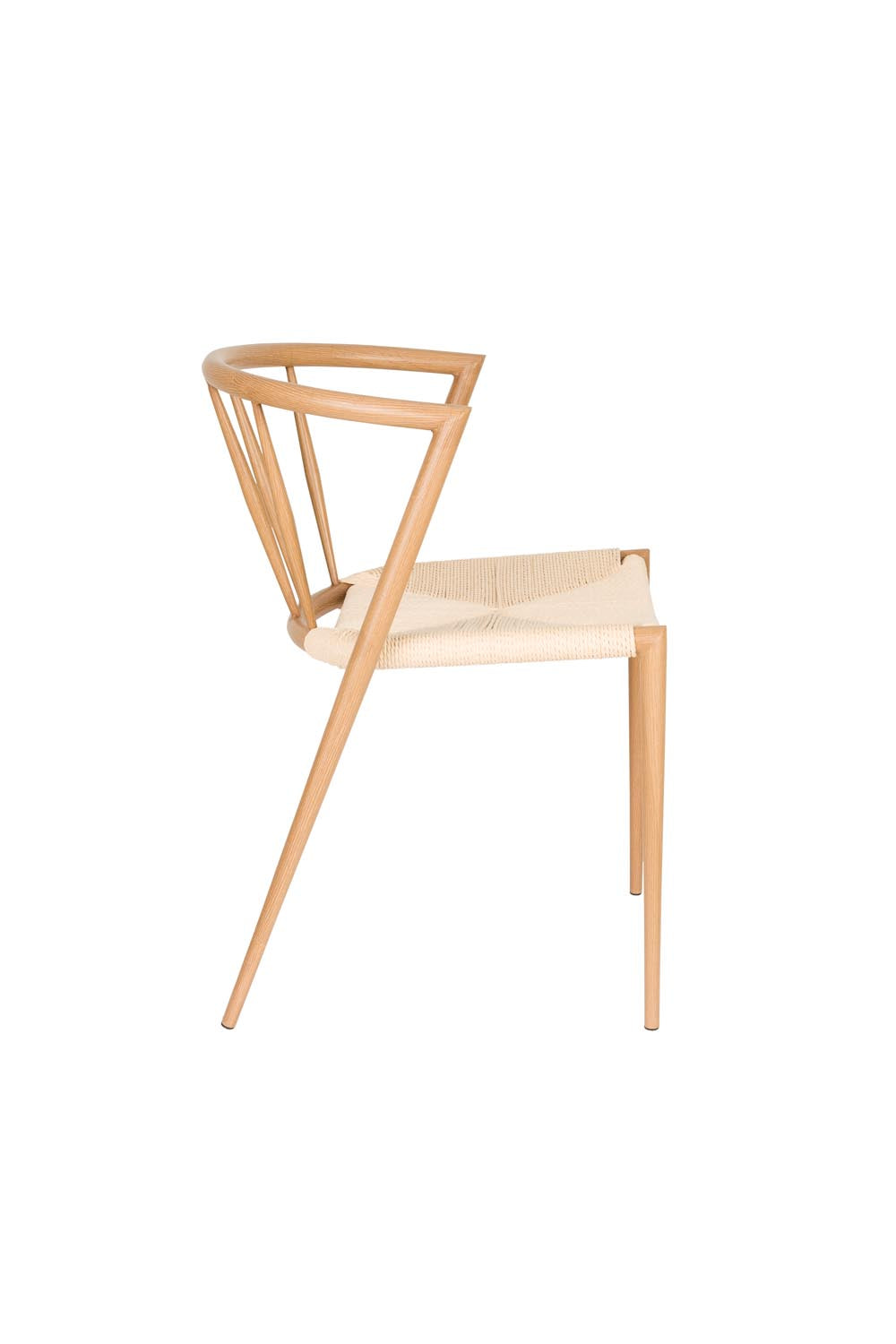 Stuhl Che in Brown präsentiert im Onlineshop von KAQTU Design AG. Schalenstuhl ist von White Label Living