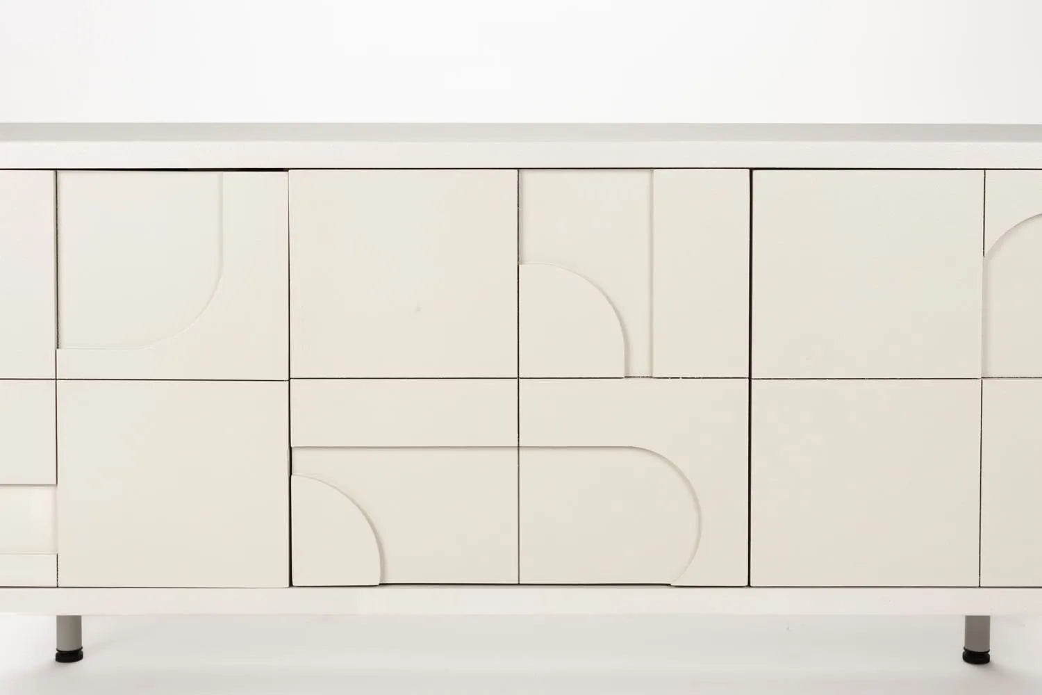 Sideboard Funk in Beige präsentiert im Onlineshop von KAQTU Design AG. Cabinet ist von White Label Living