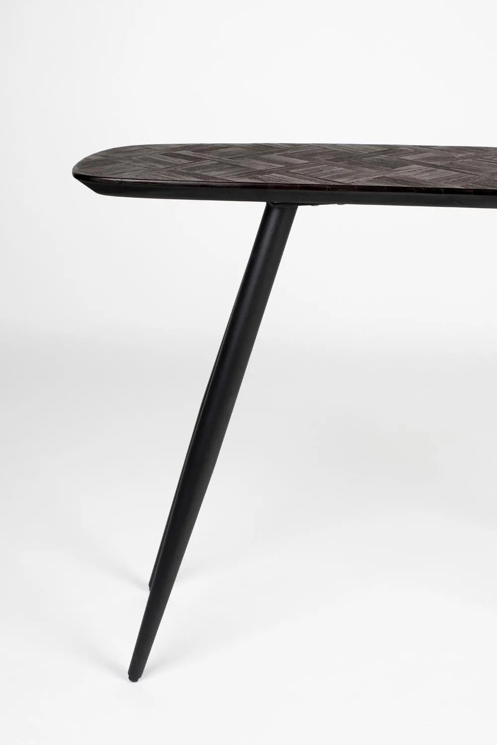 Konsolentisch „Webster“ in Brown präsentiert im Onlineshop von KAQTU Design AG. Beistelltisch ist von White Label Living