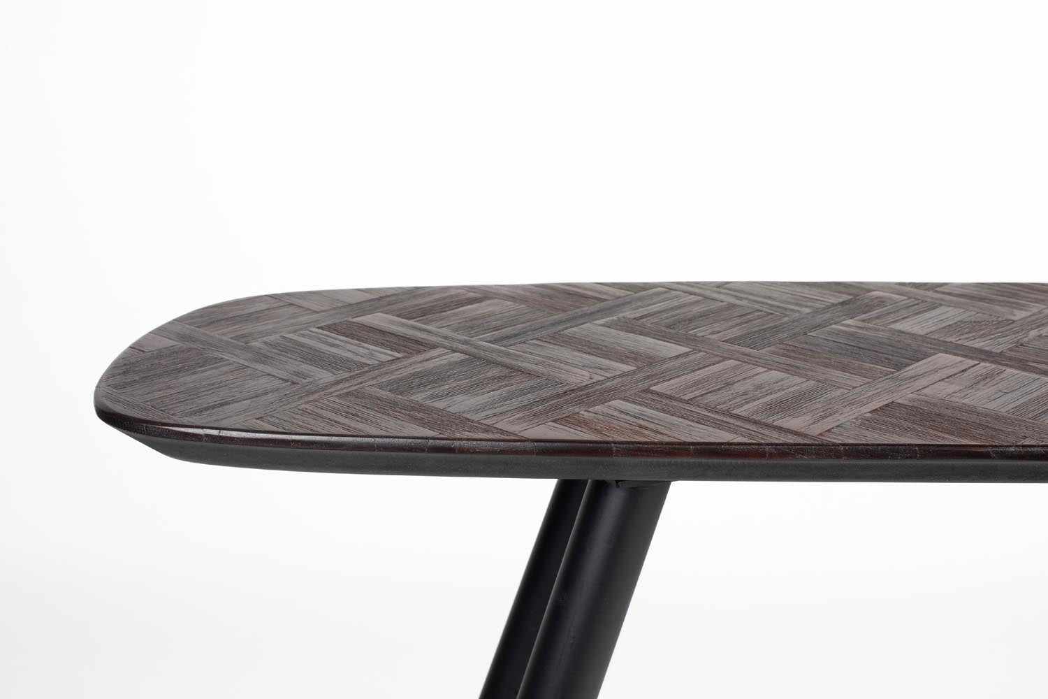 Konsolentisch „Webster“ in Brown präsentiert im Onlineshop von KAQTU Design AG. Beistelltisch ist von White Label Living