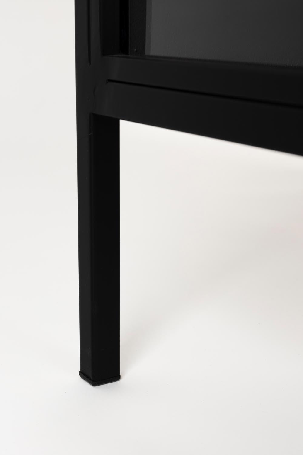 Rob Schrank M in Black präsentiert im Onlineshop von KAQTU Design AG. Weinregal ist von White Label Living