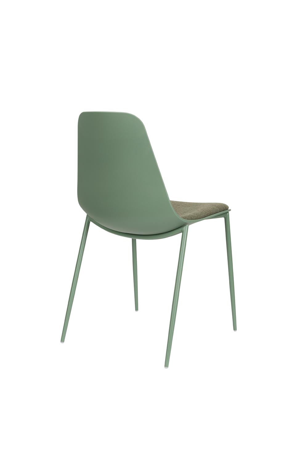 Stuhl Jeffrey Green in Green präsentiert im Onlineshop von KAQTU Design AG. Stuhl ist von White Label Living