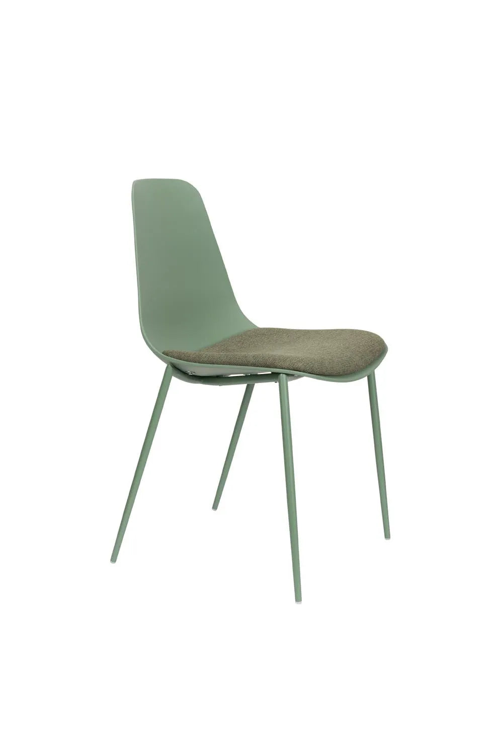 Stuhl Jeffrey Green in Green präsentiert im Onlineshop von KAQTU Design AG. Stuhl ist von White Label Living