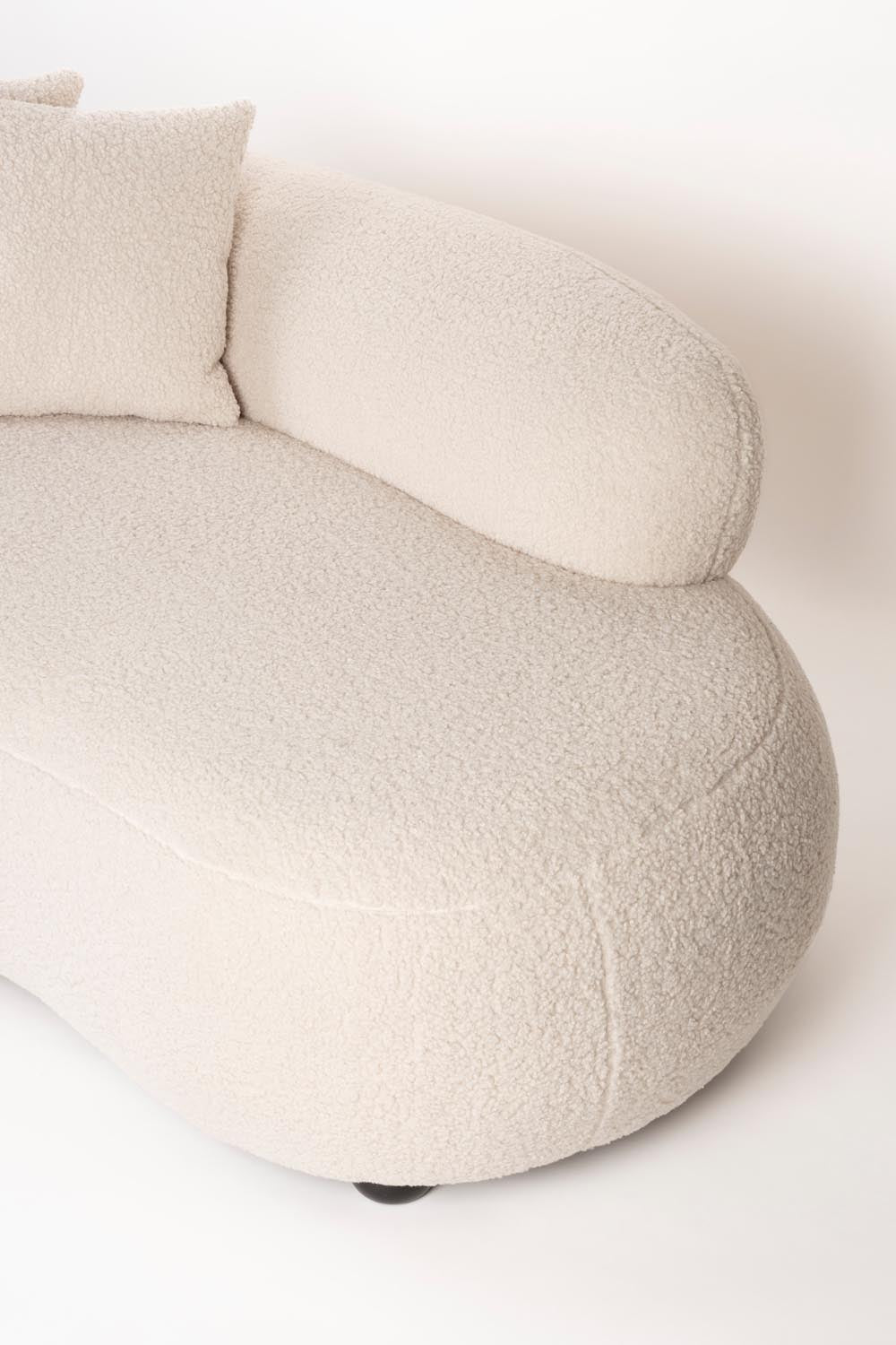 Sofa Noxx in White präsentiert im Onlineshop von KAQTU Design AG. 4er Sofa ist von White Label Living