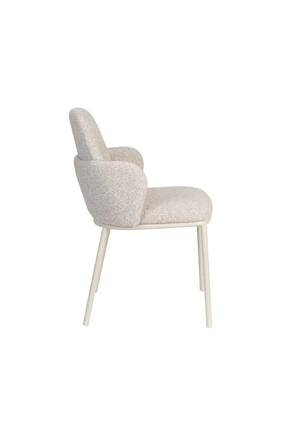 Sessel Jerrico: Stilvoller Komfort in hellbeigem Design von White Label.