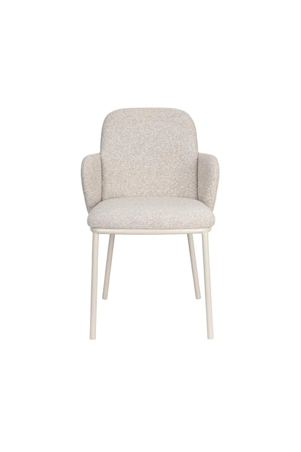 Sessel Jerrico Hellbeige in Beige präsentiert im Onlineshop von KAQTU Design AG. Stuhl ist von White Label Living