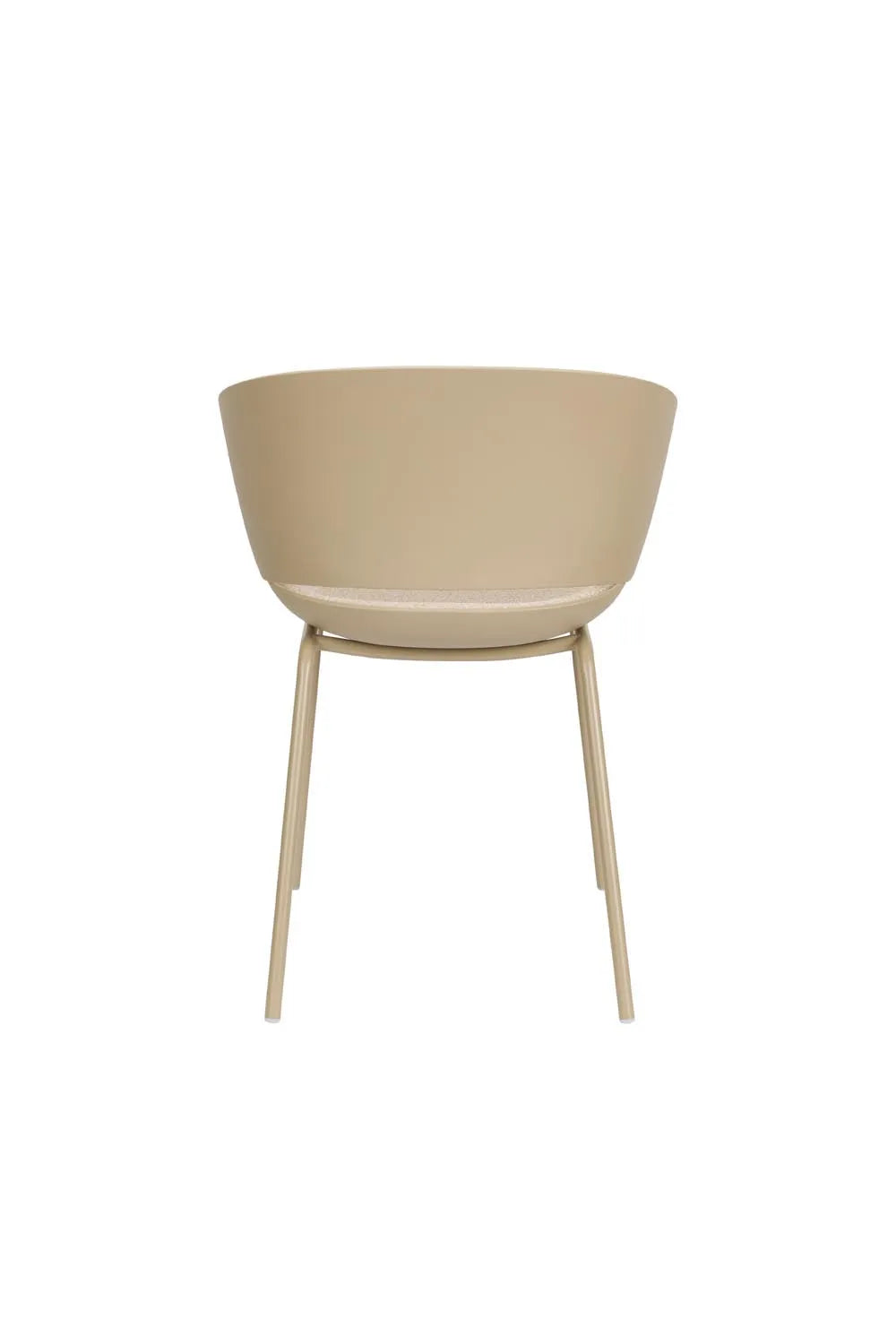 Stuhl Jessica Beige: Zeitloses Design von White Label Living.