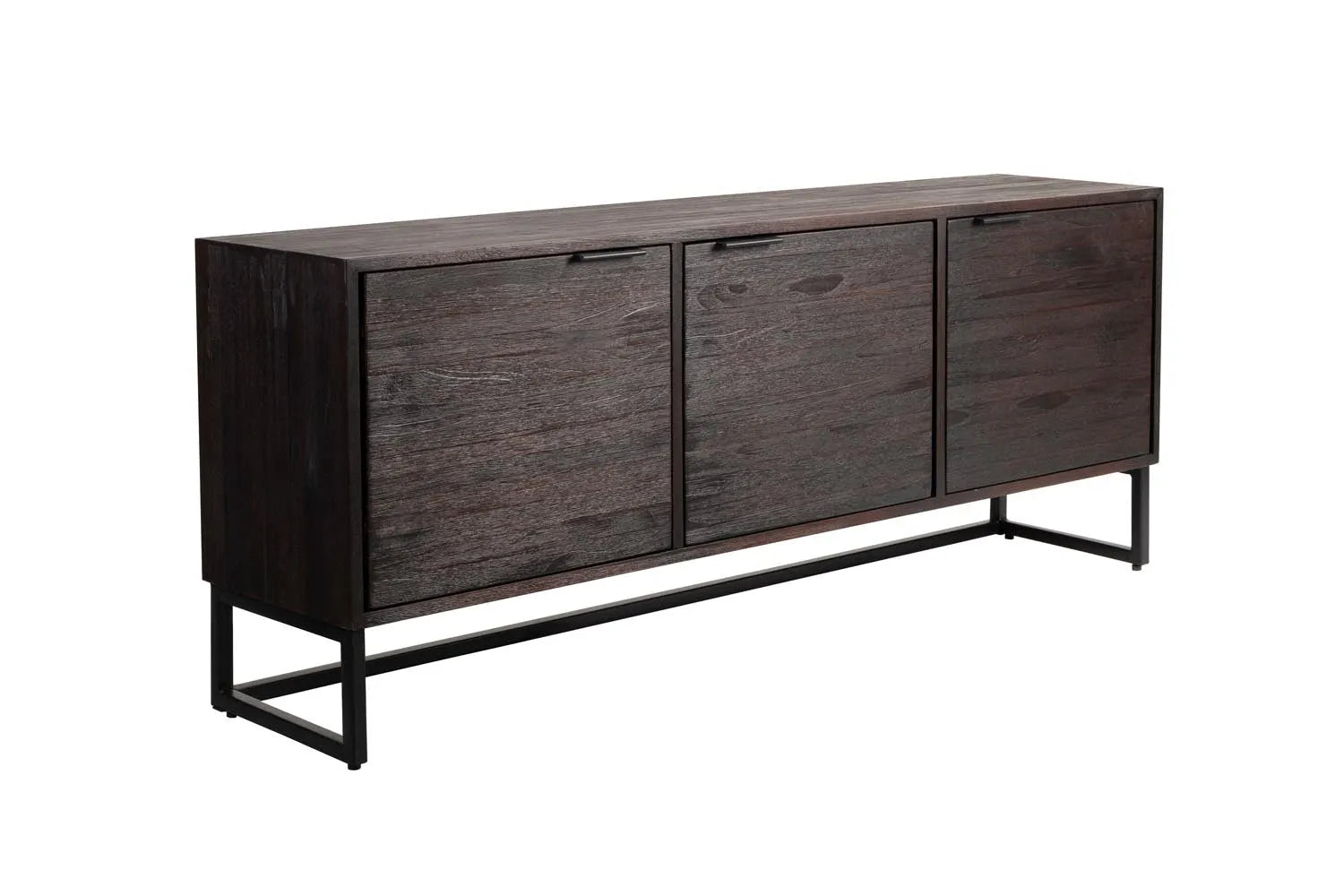 Sideboard Webster niedrig in Brown präsentiert im Onlineshop von KAQTU Design AG. Sideboard ist von White Label Living