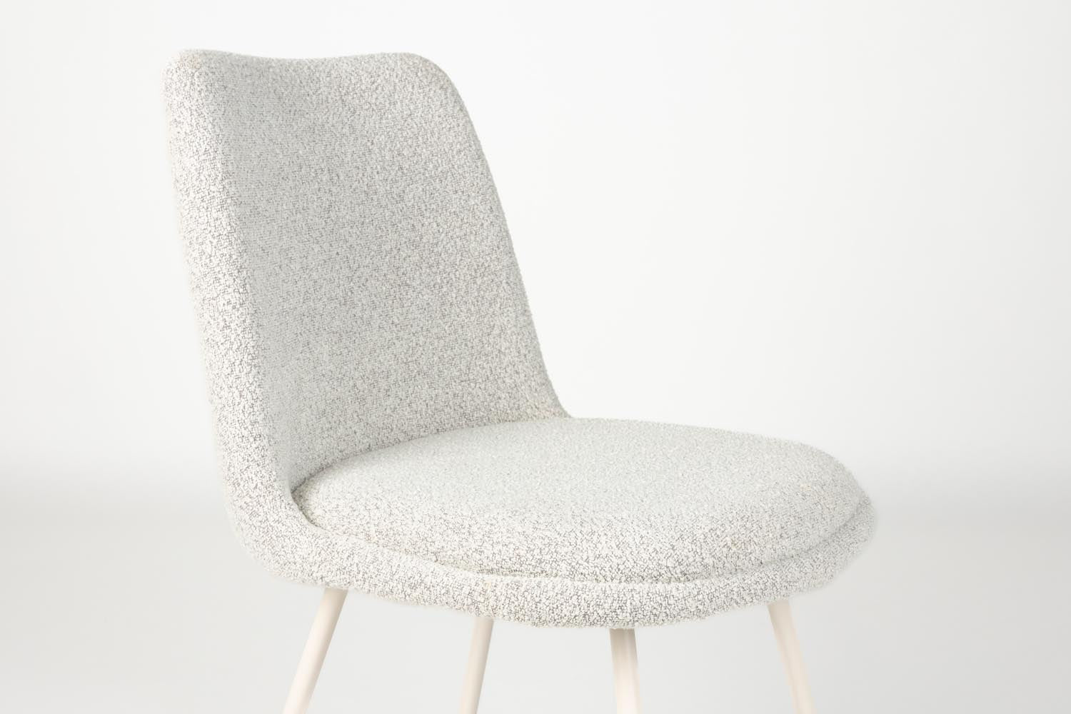 Fijs Stuhl Taupe in Grey präsentiert im Onlineshop von KAQTU Design AG. Stuhl ist von White Label Living