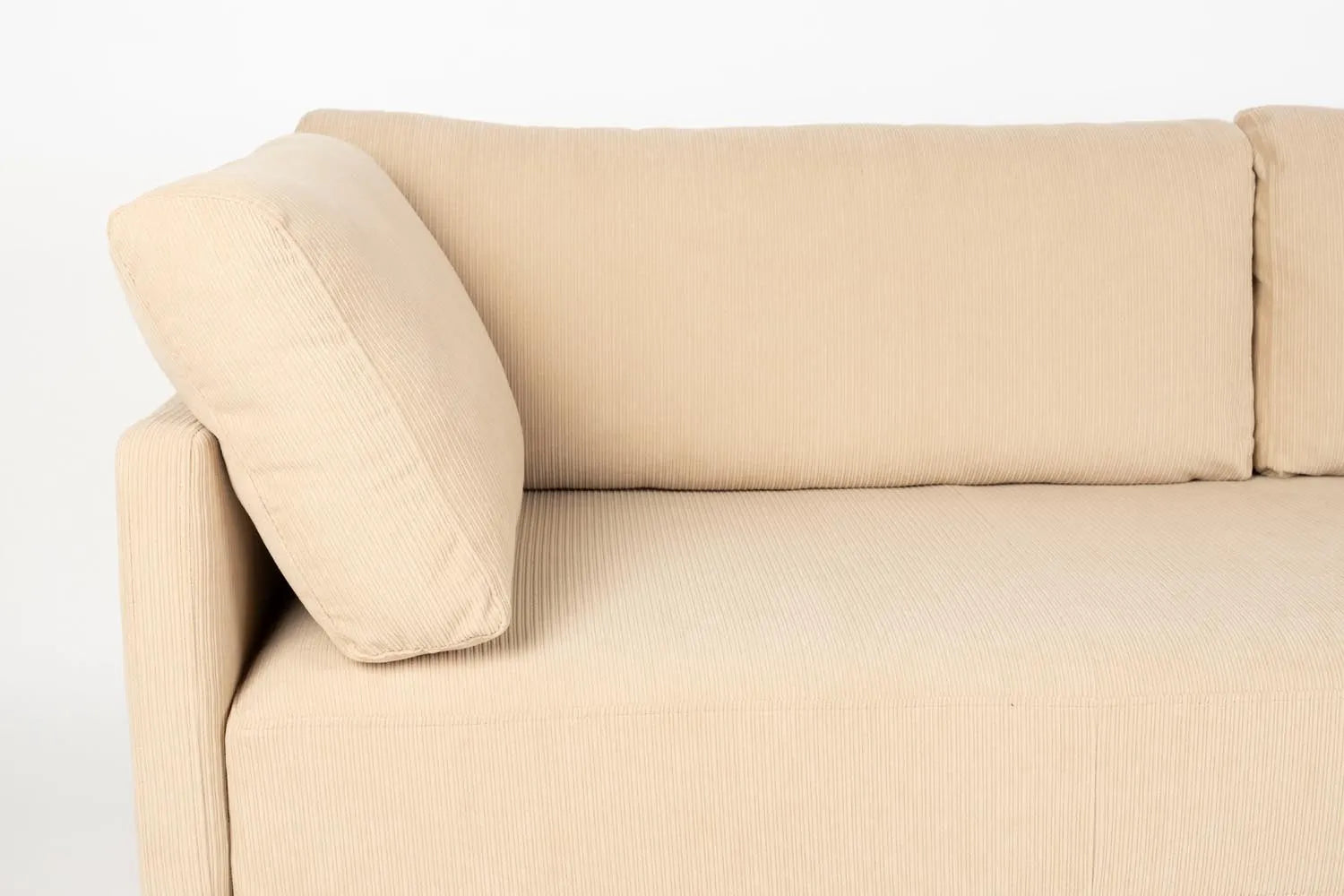 Norah Sofabed Beige in Beige präsentiert im Onlineshop von KAQTU Design AG. Tagesbett ist von White Label Living