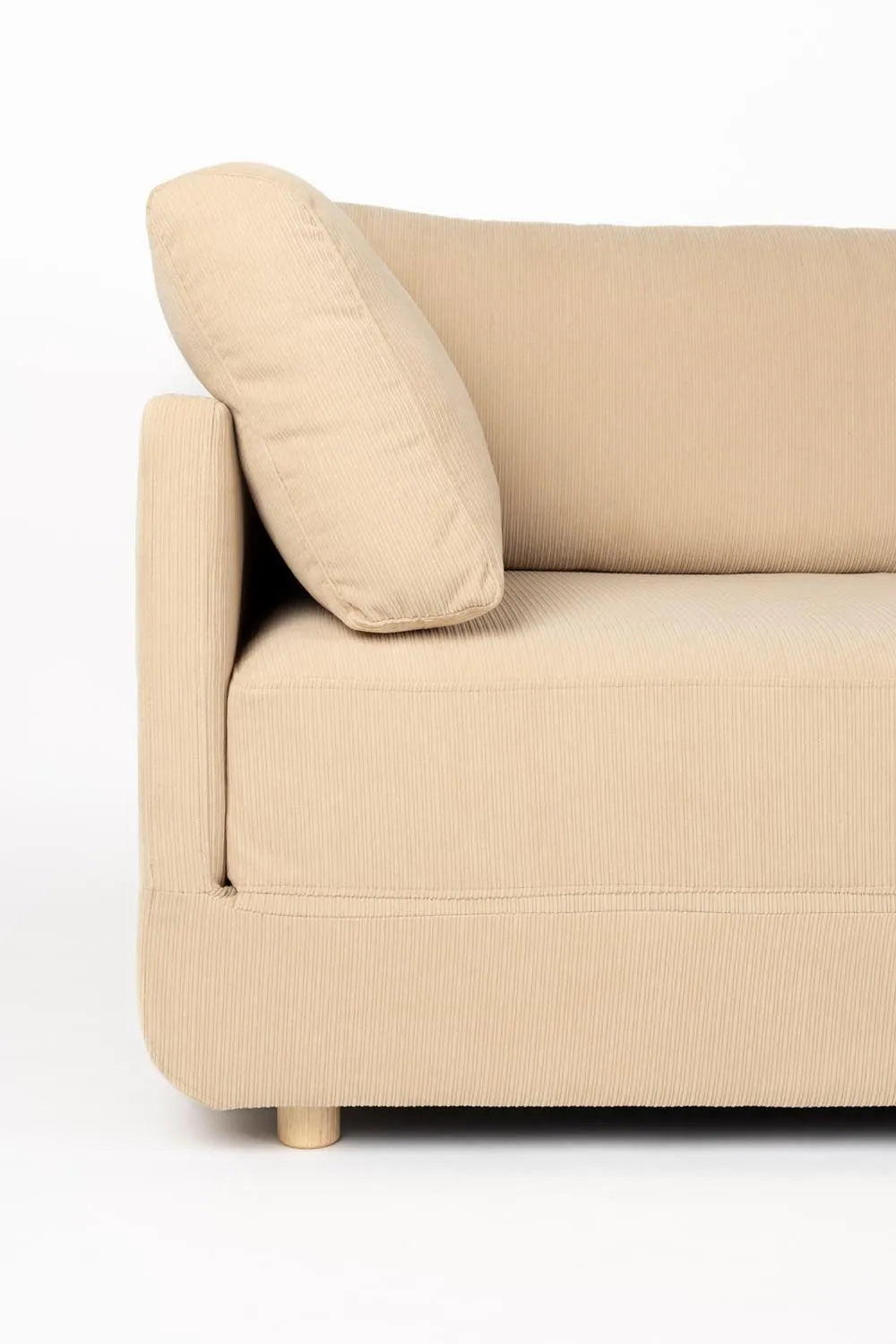 Norah Sofabed Beige in Beige präsentiert im Onlineshop von KAQTU Design AG. Tagesbett ist von White Label Living