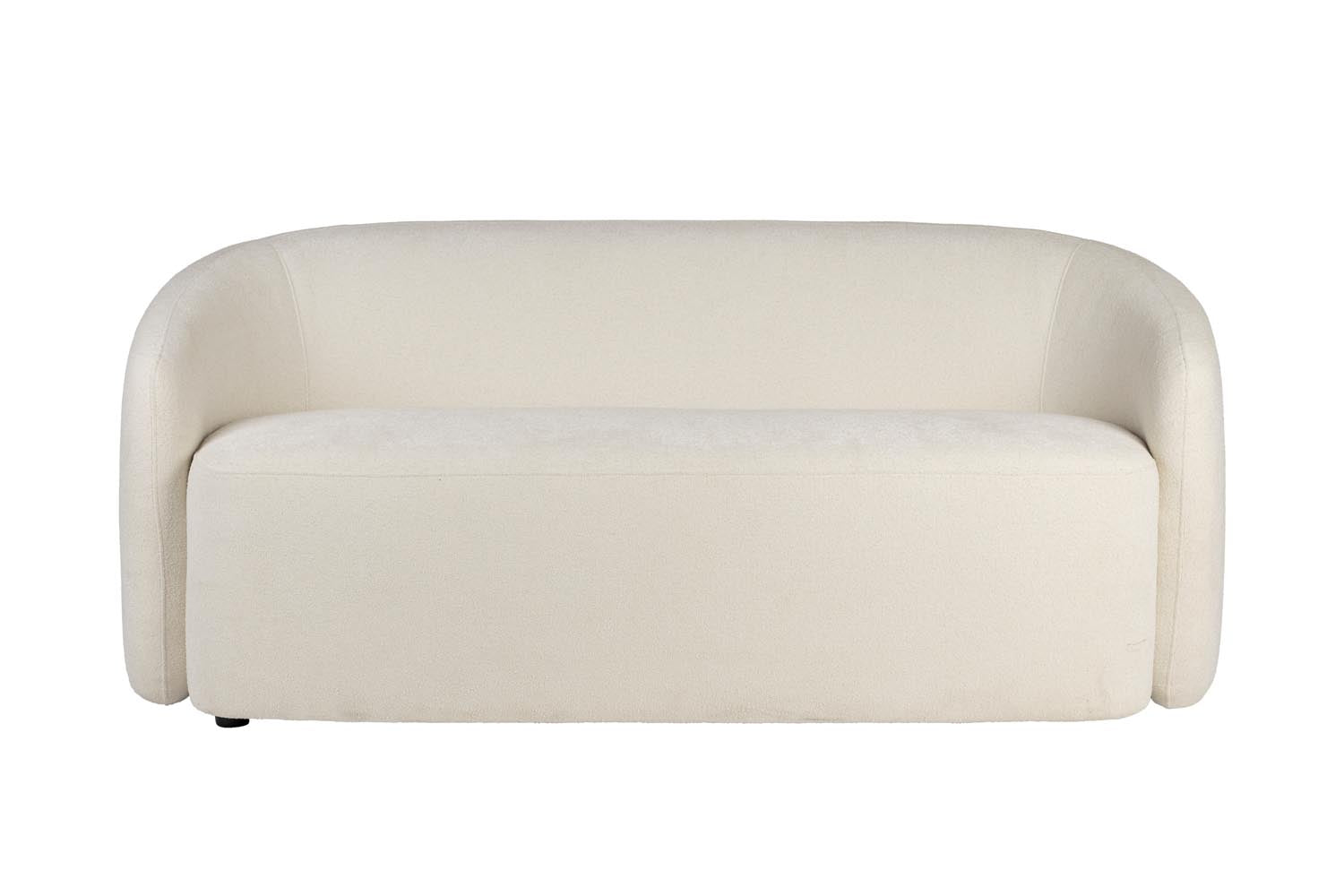 Sofa Len in White präsentiert im Onlineshop von KAQTU Design AG. 3er Sofa ist von White Label Living