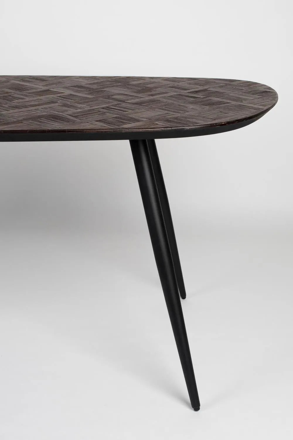 Webster Esstisch rechteckig in Brown präsentiert im Onlineshop von KAQTU Design AG. Esstisch ist von White Label Living