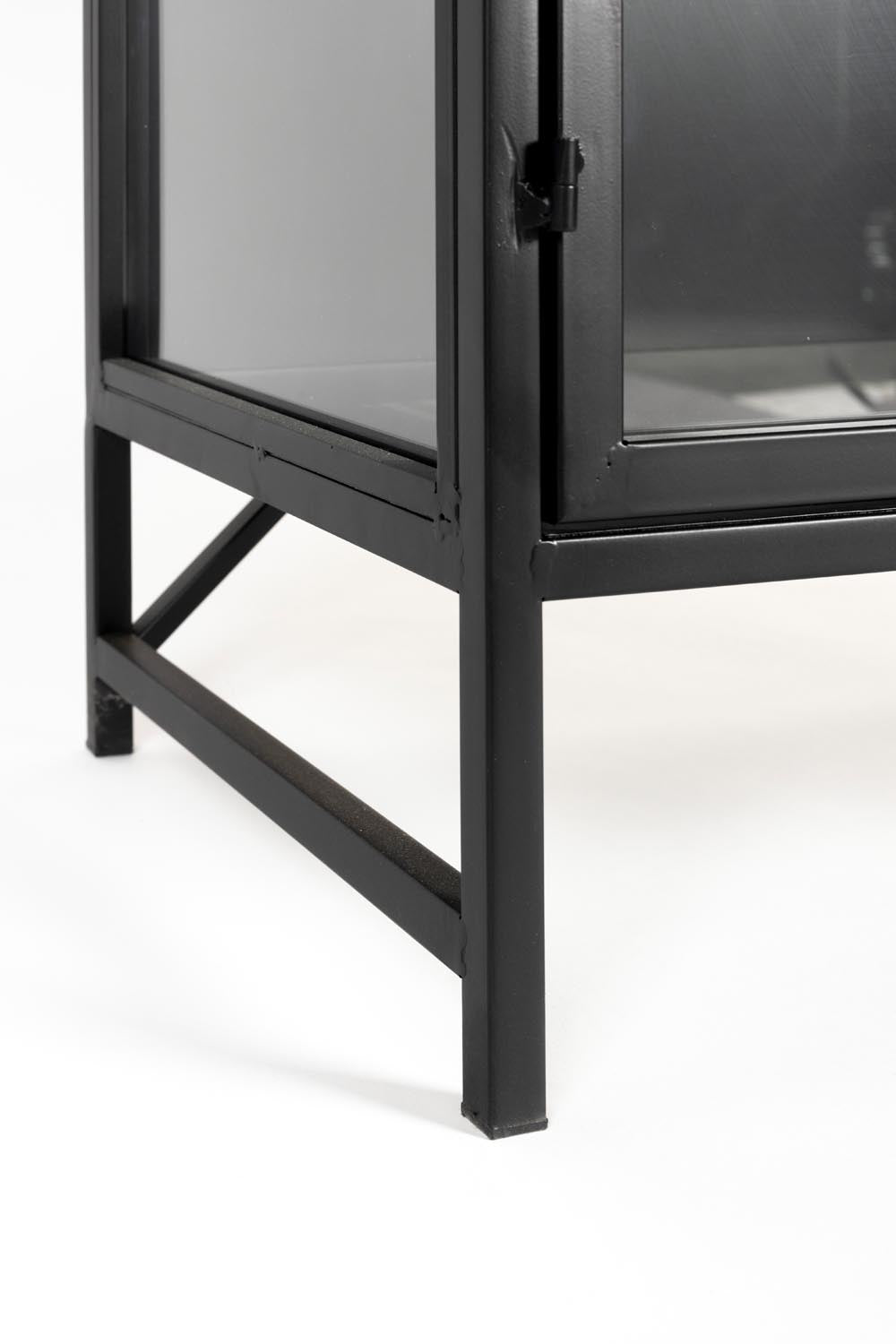 Rob Schrank L in Black präsentiert im Onlineshop von KAQTU Design AG. Weinregal ist von White Label Living