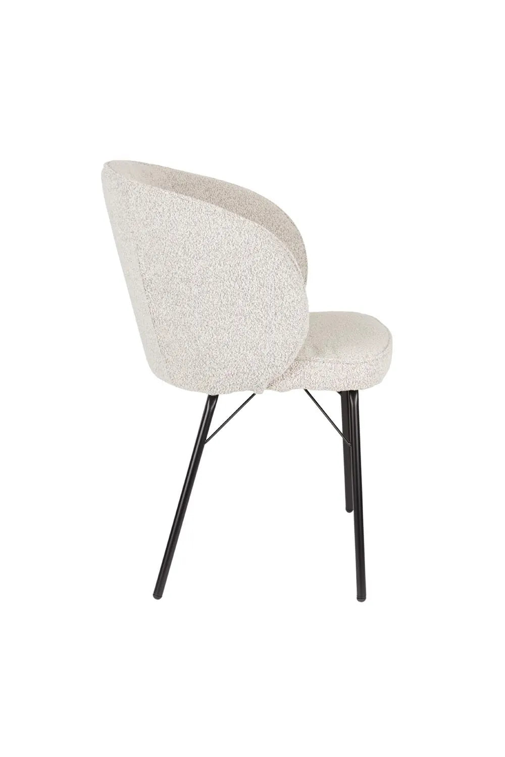 Stuhl Joa Beige in Beige präsentiert im Onlineshop von KAQTU Design AG. Schalenstuhl ist von White Label Living