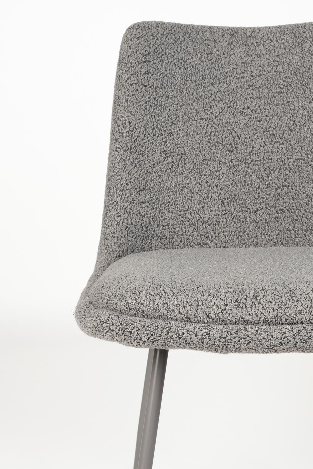 Fijs Stuhl Grau in Grey präsentiert im Onlineshop von KAQTU Design AG. Stuhl ist von White Label Living