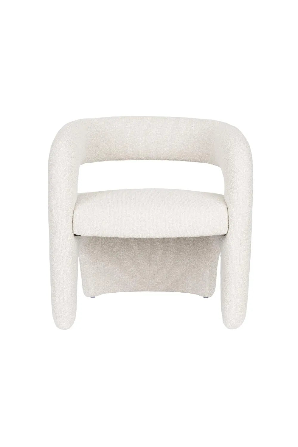 Loungesessel Nova in White präsentiert im Onlineshop von KAQTU Design AG. Sessel mit Armlehnen ist von White Label Living