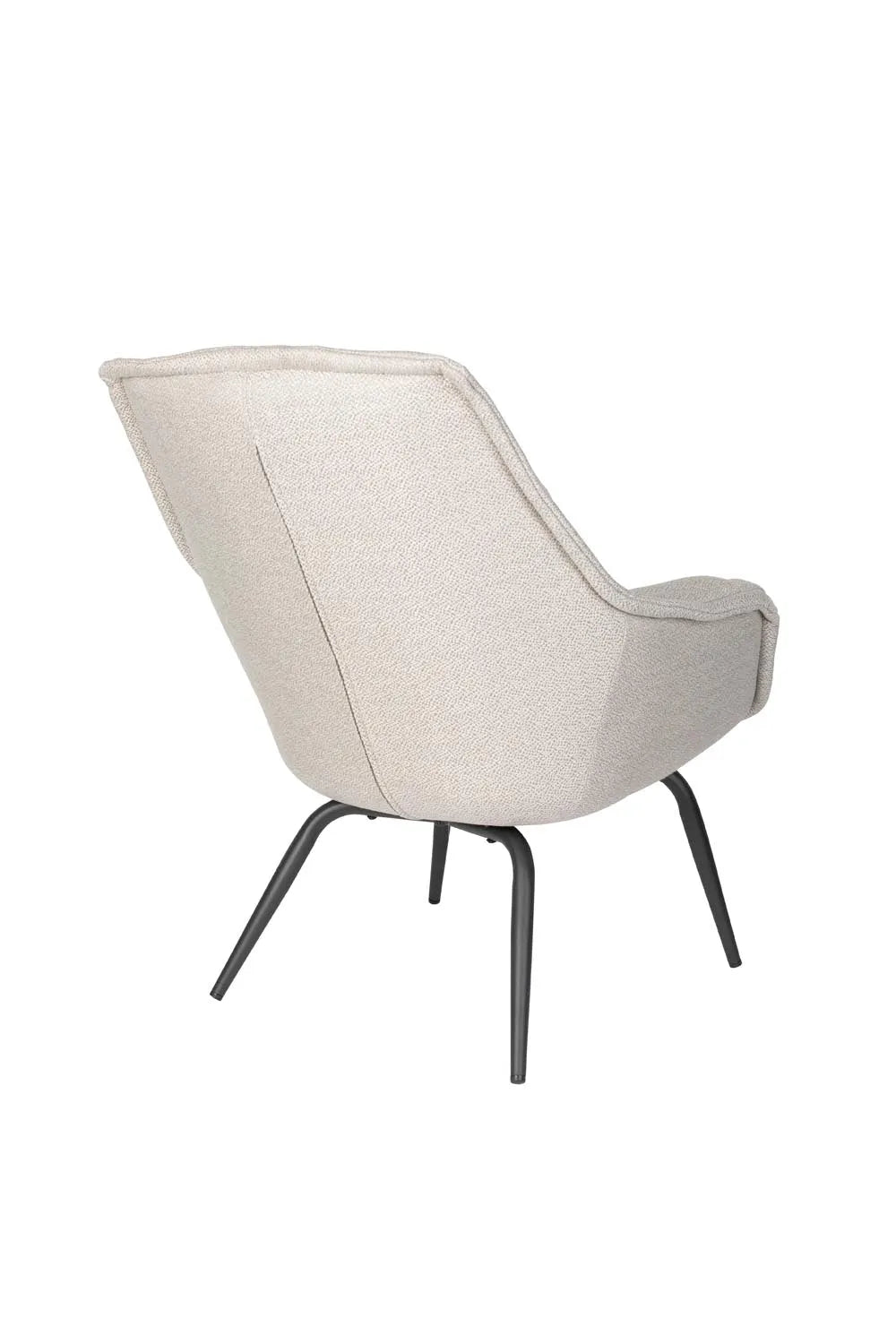 Loungesessel Bequem Thomas Grau in Brown präsentiert im Onlineshop von KAQTU Design AG. Sessel ist von White Label Living