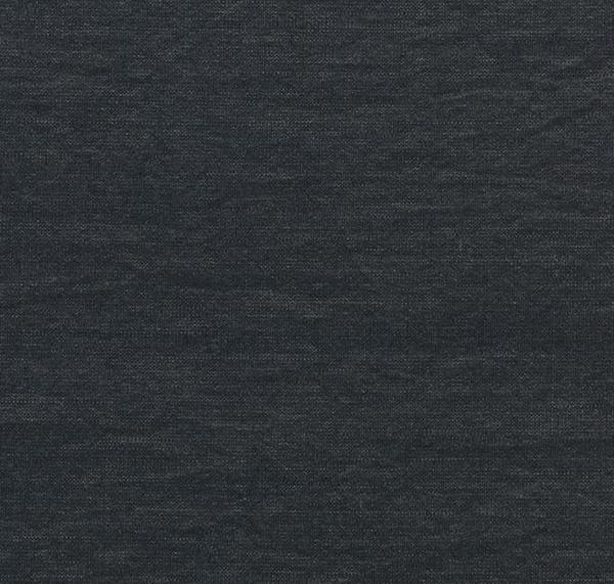 Luxuriöser Vorhang aus ägyptischer Baumwolle in stilvollem Grau.